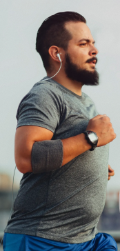 Man running